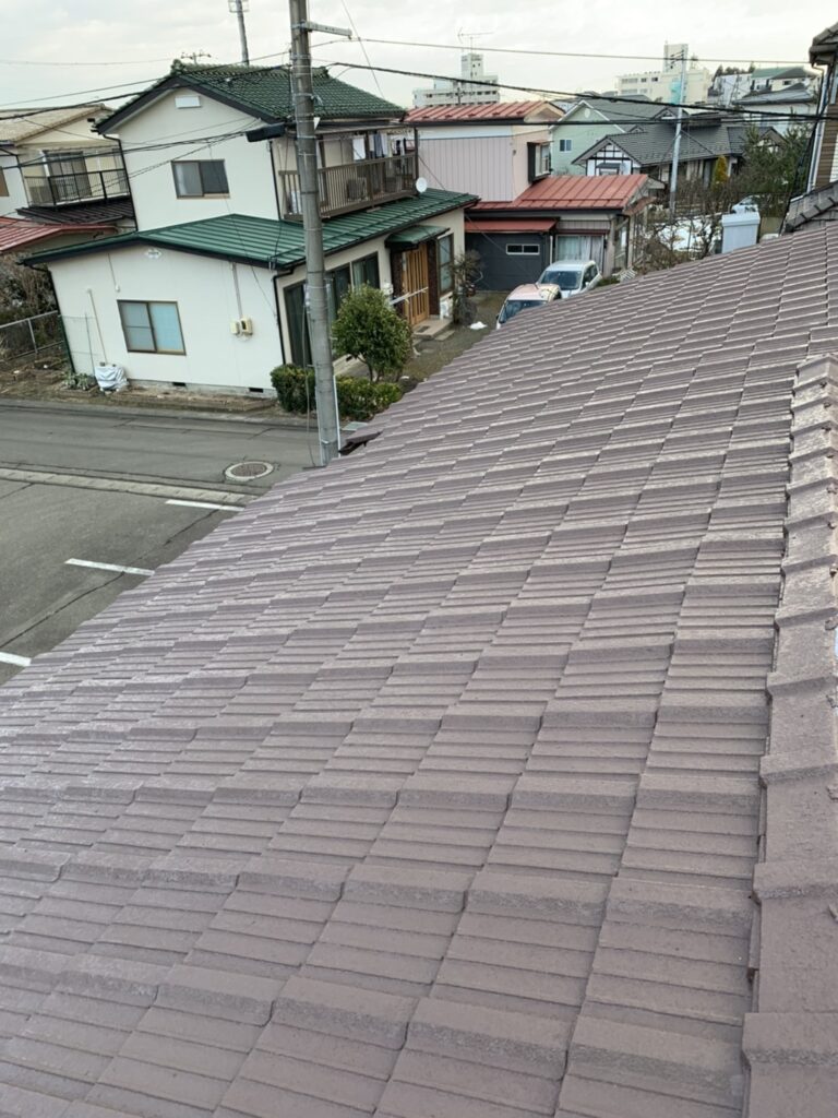 仙台市青葉区　H様邸　屋根塗装工事